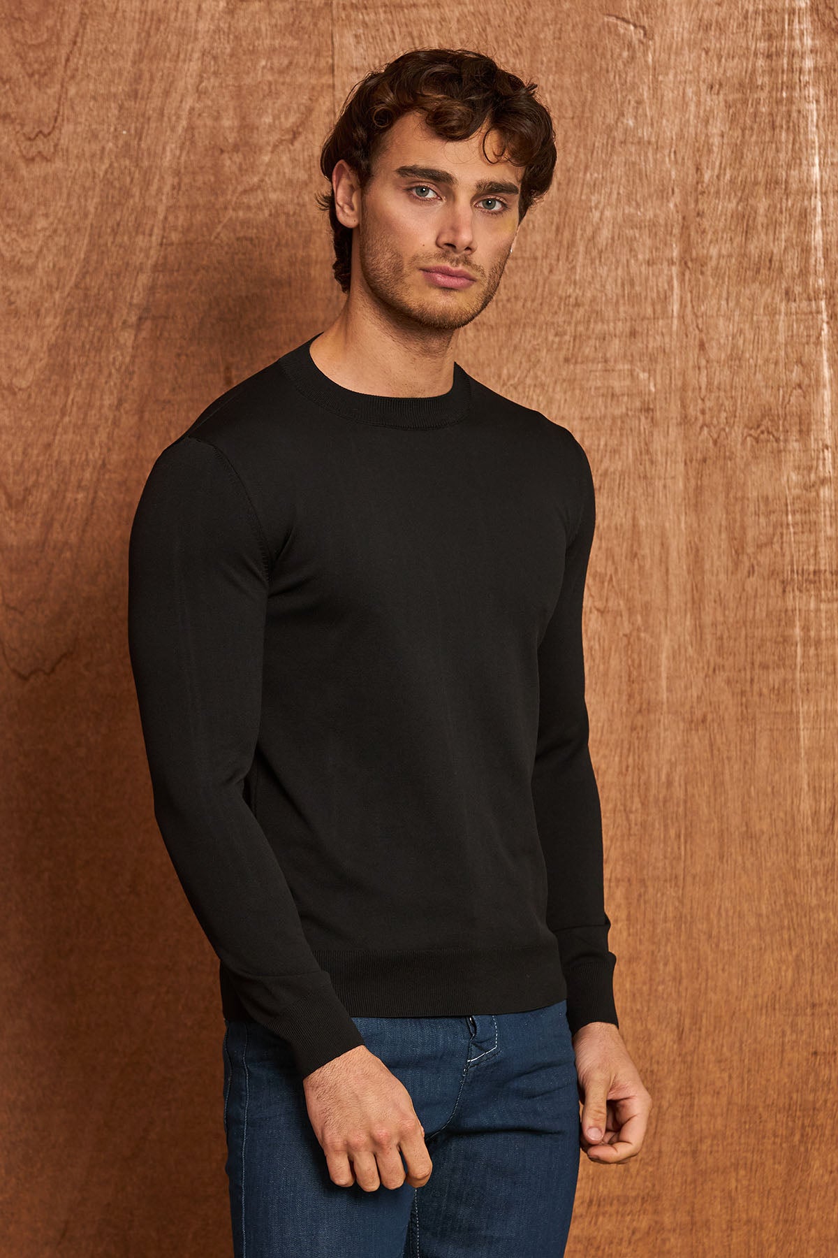 BP206 Herren Pullover Regular Fit