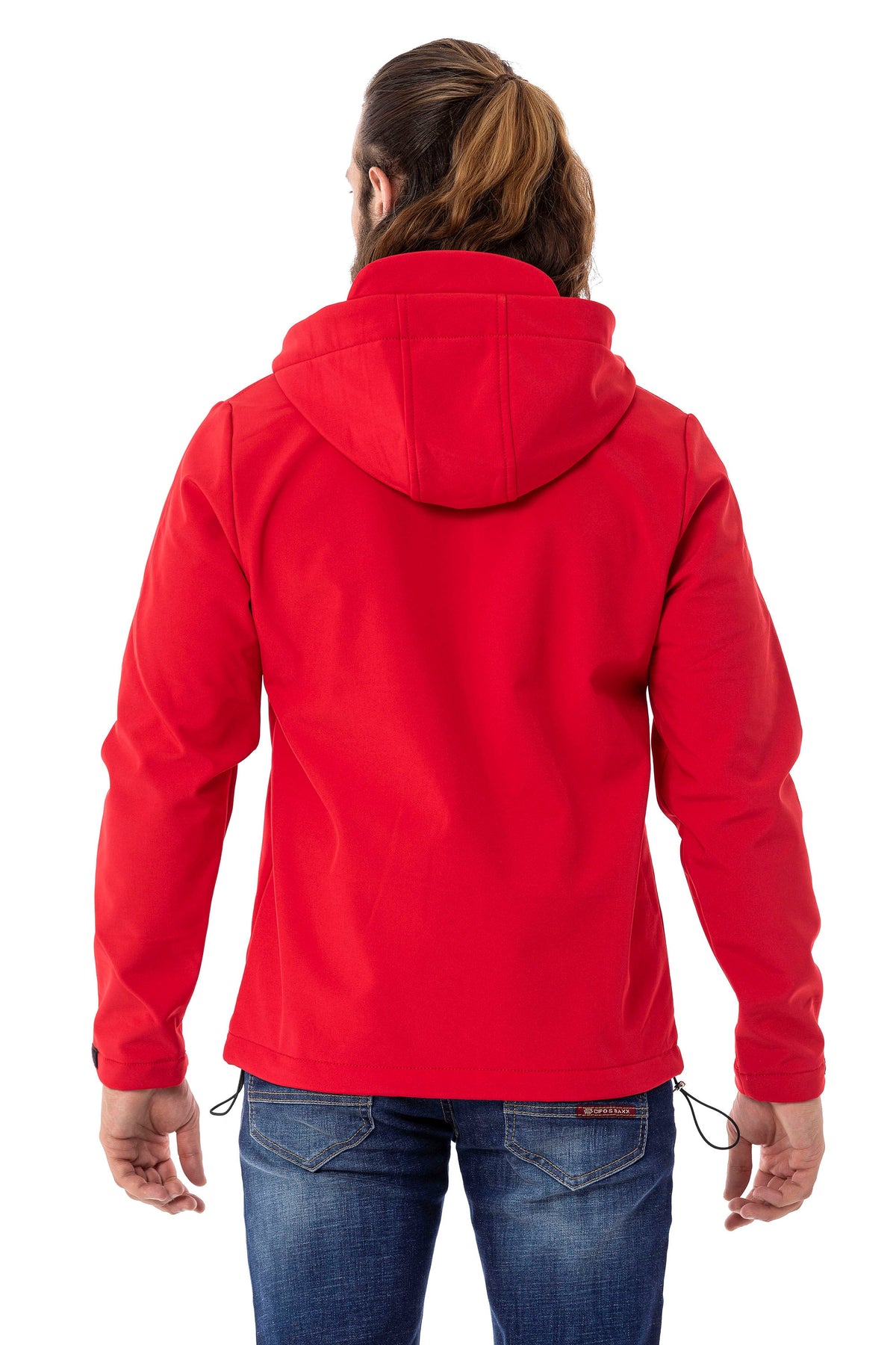 CJ285 Herren Winterjacke – mit abnehmbarer Kapuze & markanten Details