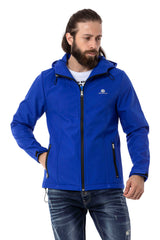 CJ285 Herren Winterjacke – mit abnehmbarer Kapuze & markanten Details