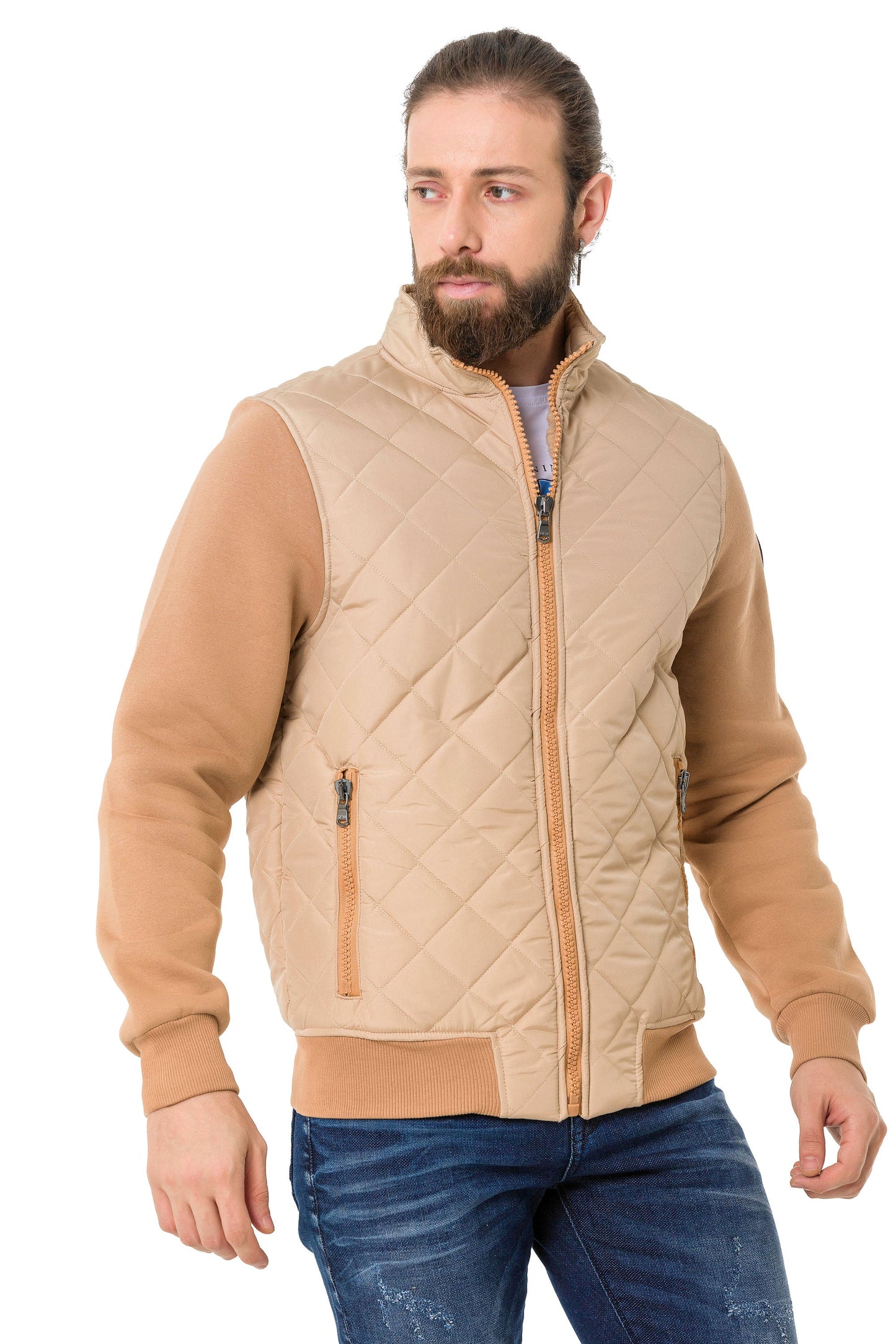 CJ295 Herren Jacke – Moderner Stil mit sportlichen Details