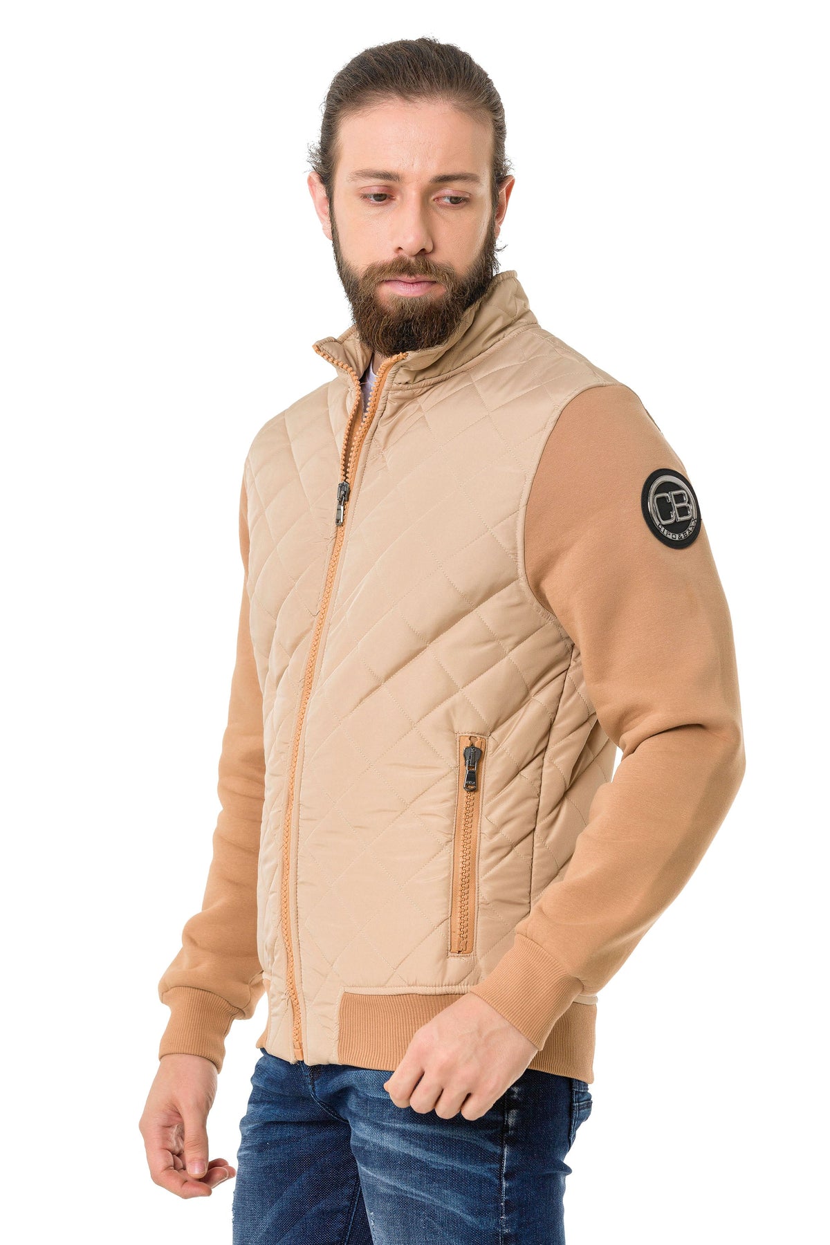 CJ295 Herren Jacke – Moderner Stil mit sportlichen Details