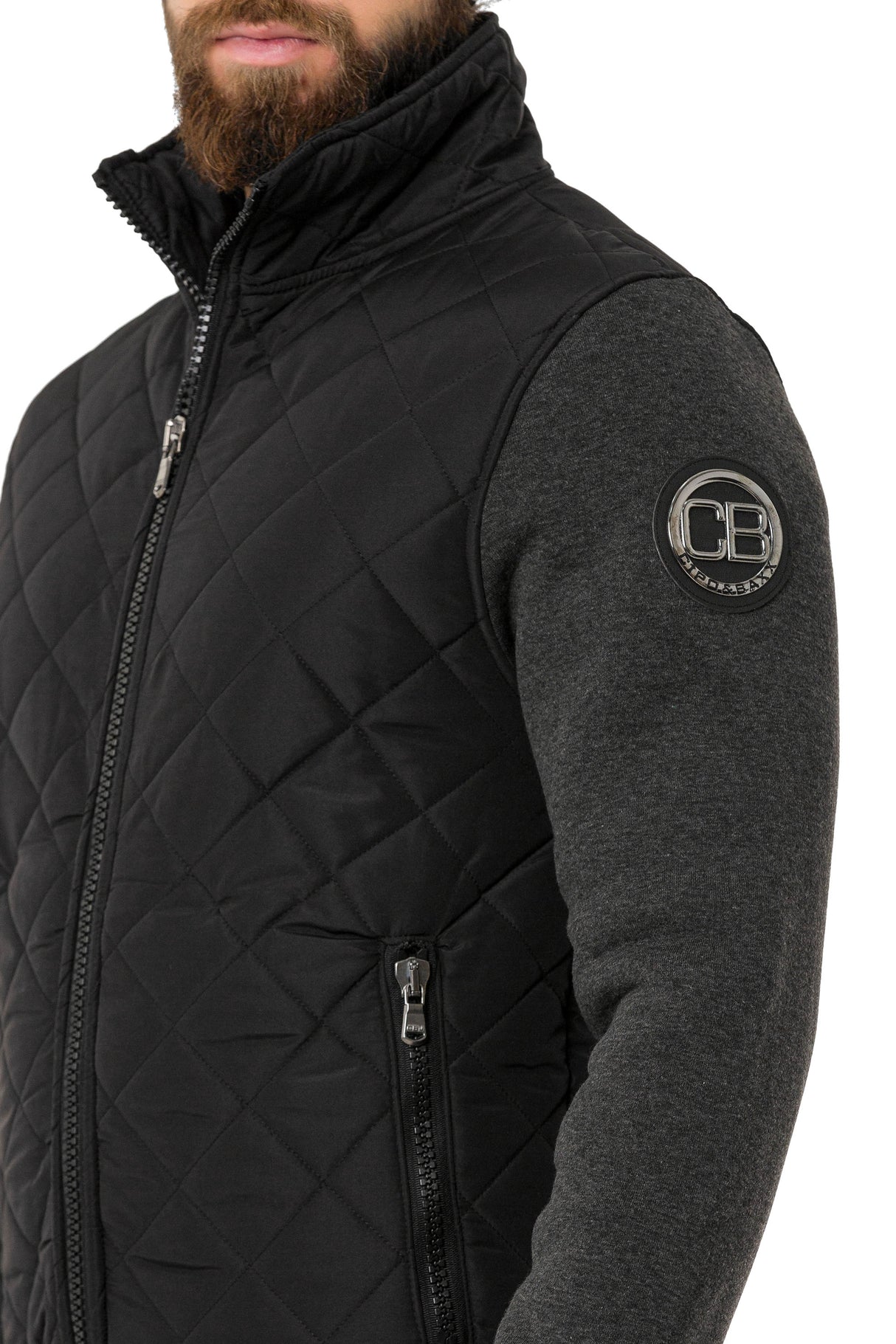 CJ295 Herren Jacke – Moderner Stil mit sportlichen Details