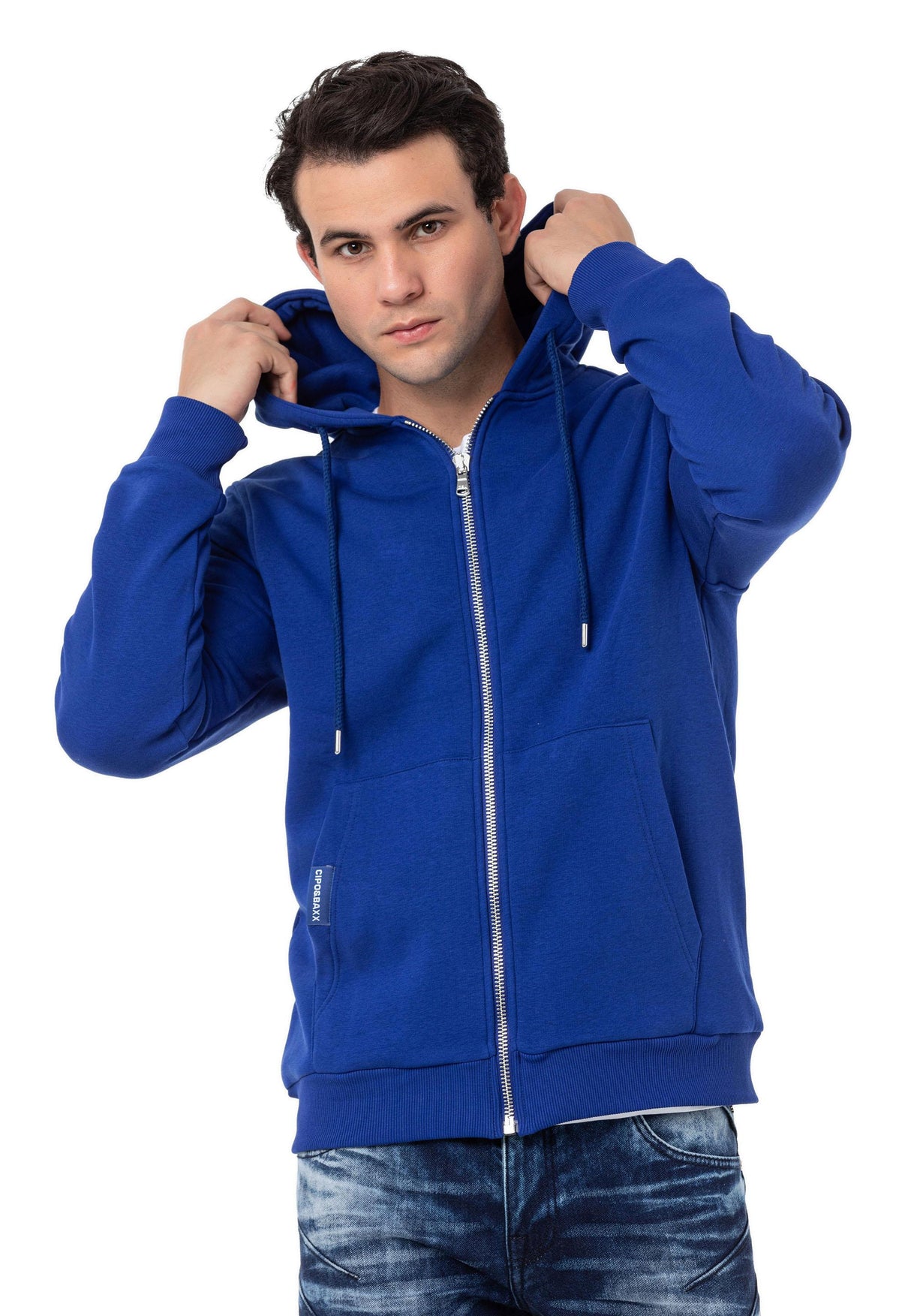 CL556 Herren Sweatjacke mit Kapuze - Verschiedene Farben