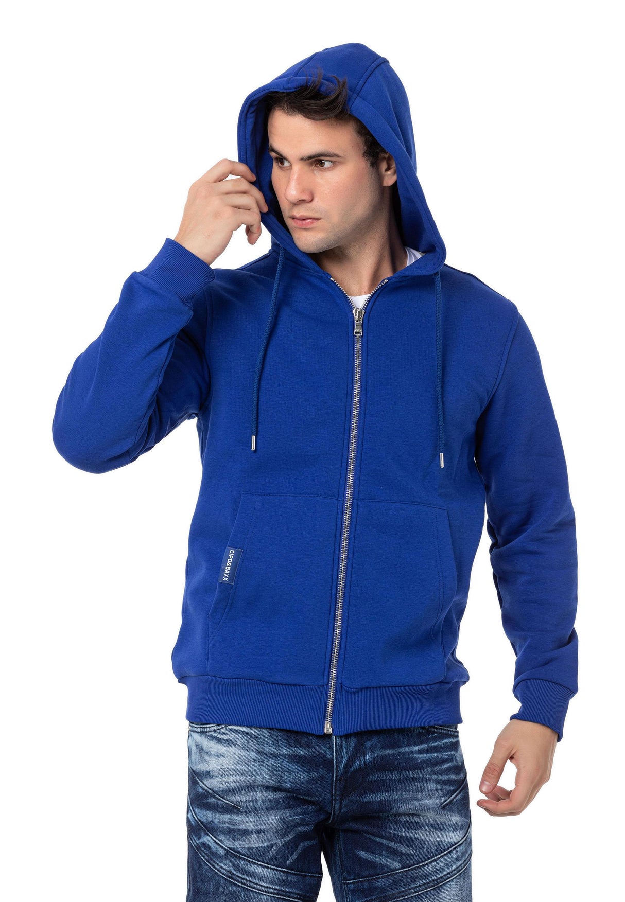 CL556 Herren Sweatjacke mit Kapuze - Verschiedene Farben