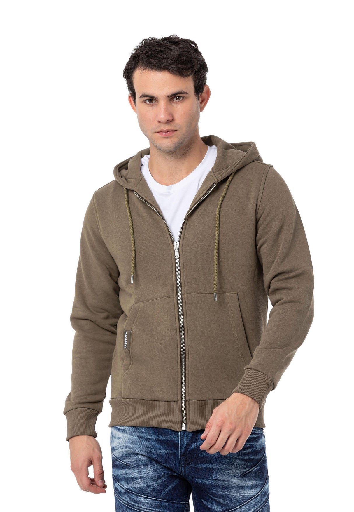 CL556 Herren Sweatjacke mit Kapuze - Verschiedene Farben