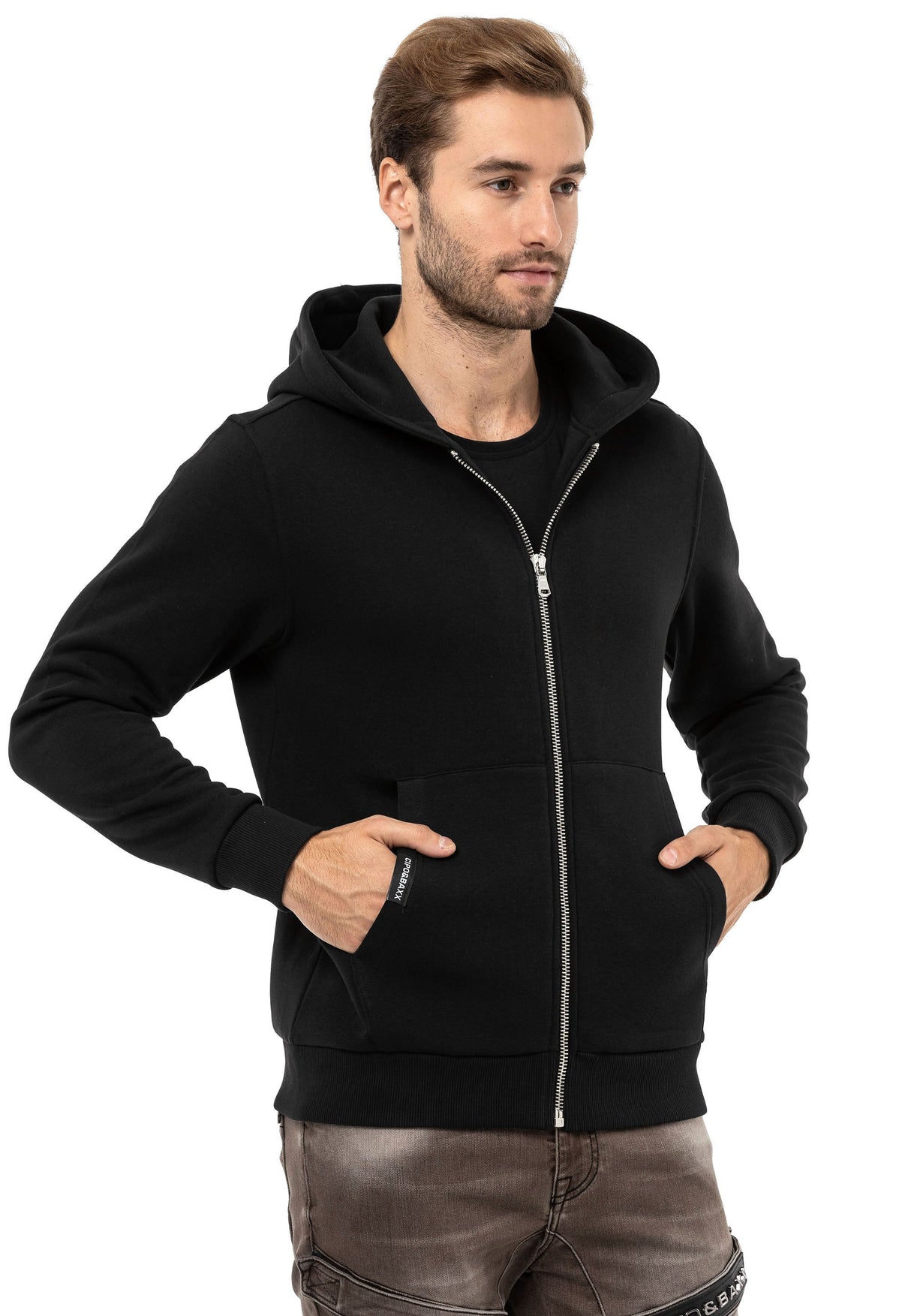 CL556 Herren Sweatjacke mit Kapuze - Verschiedene Farben
