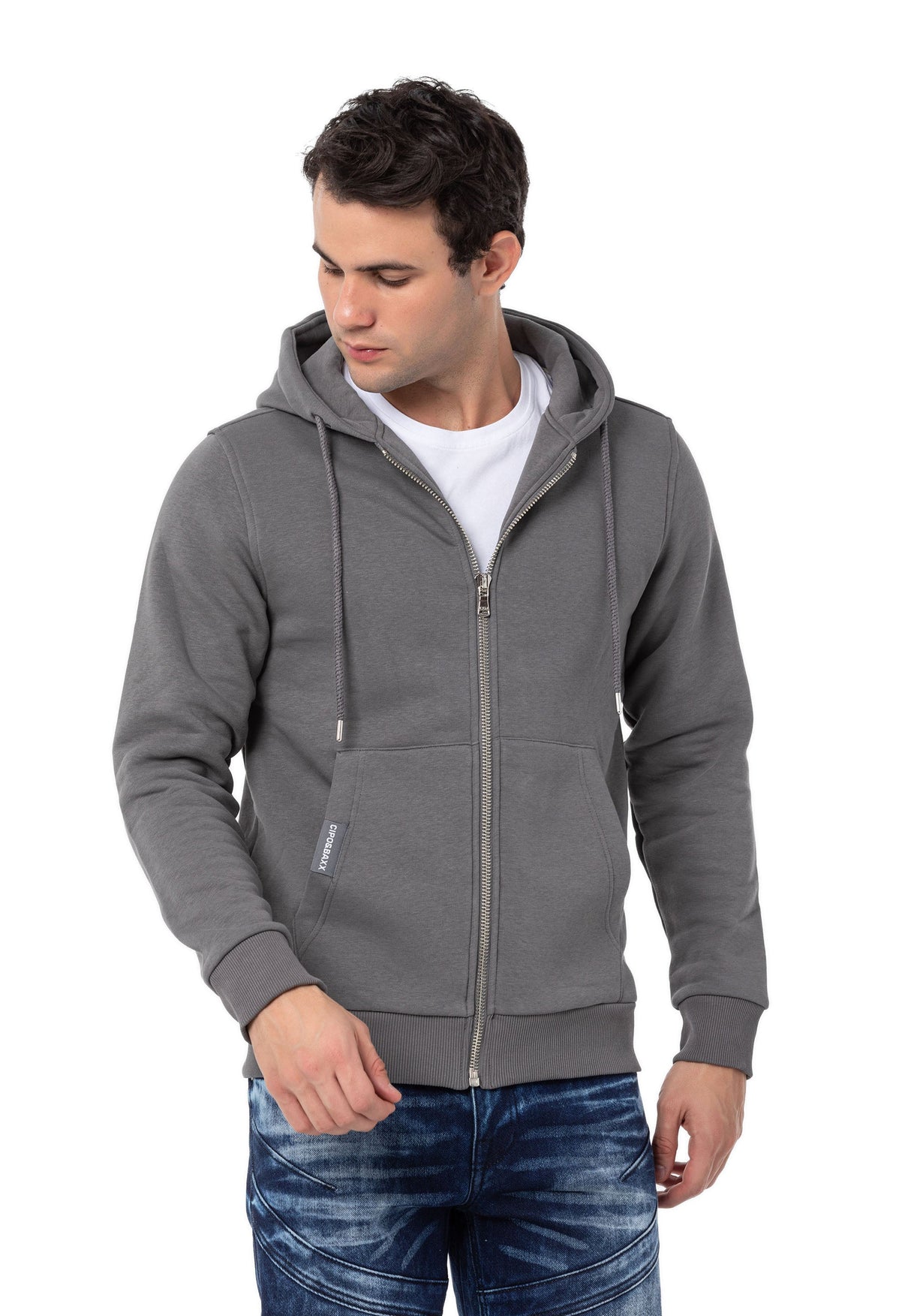 CL556 Herren Sweatjacke mit Kapuze - Verschiedene Farben