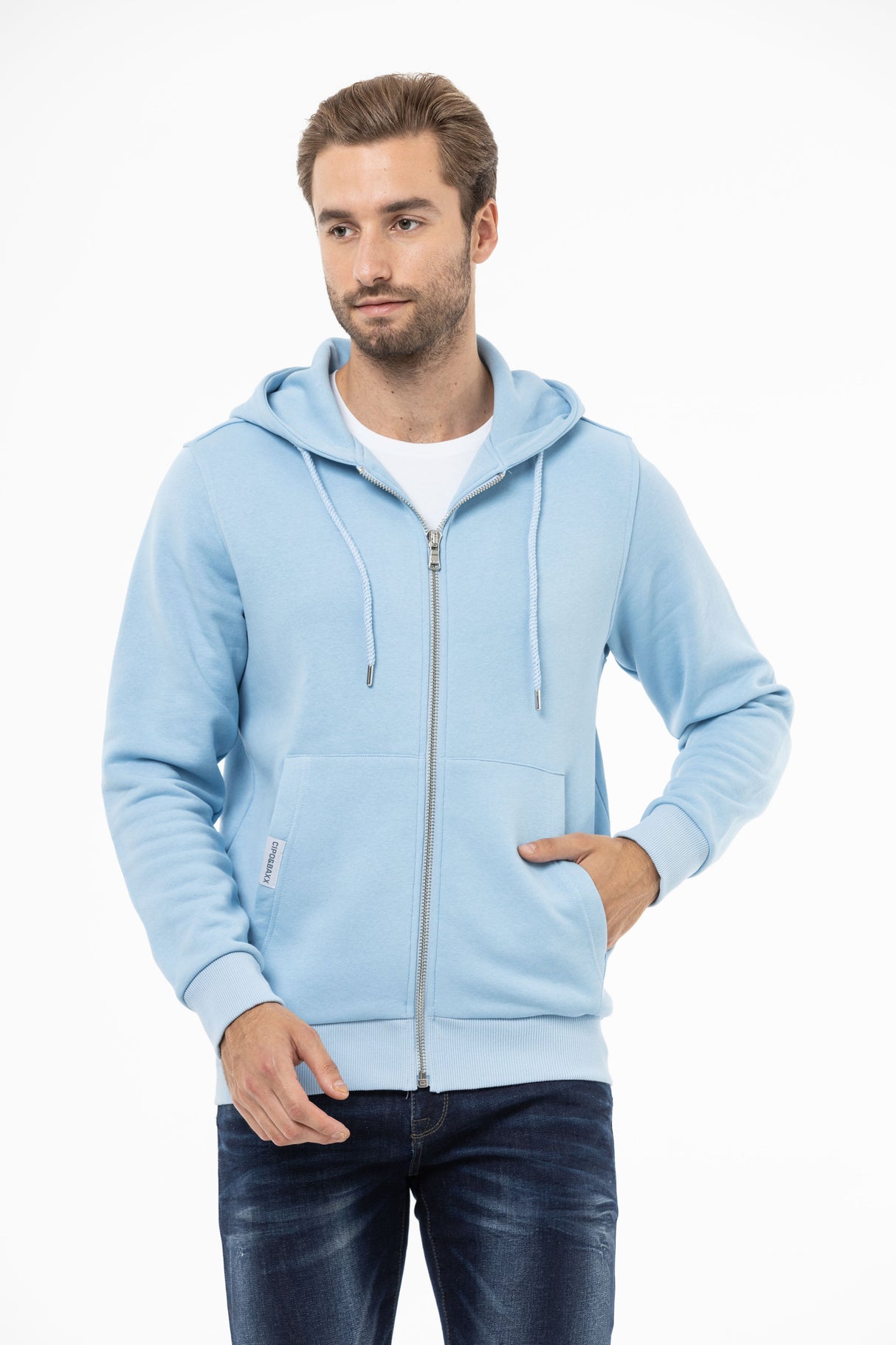 CL556 Herren Sweatjacke mit Kapuze - Verschiedene Farben