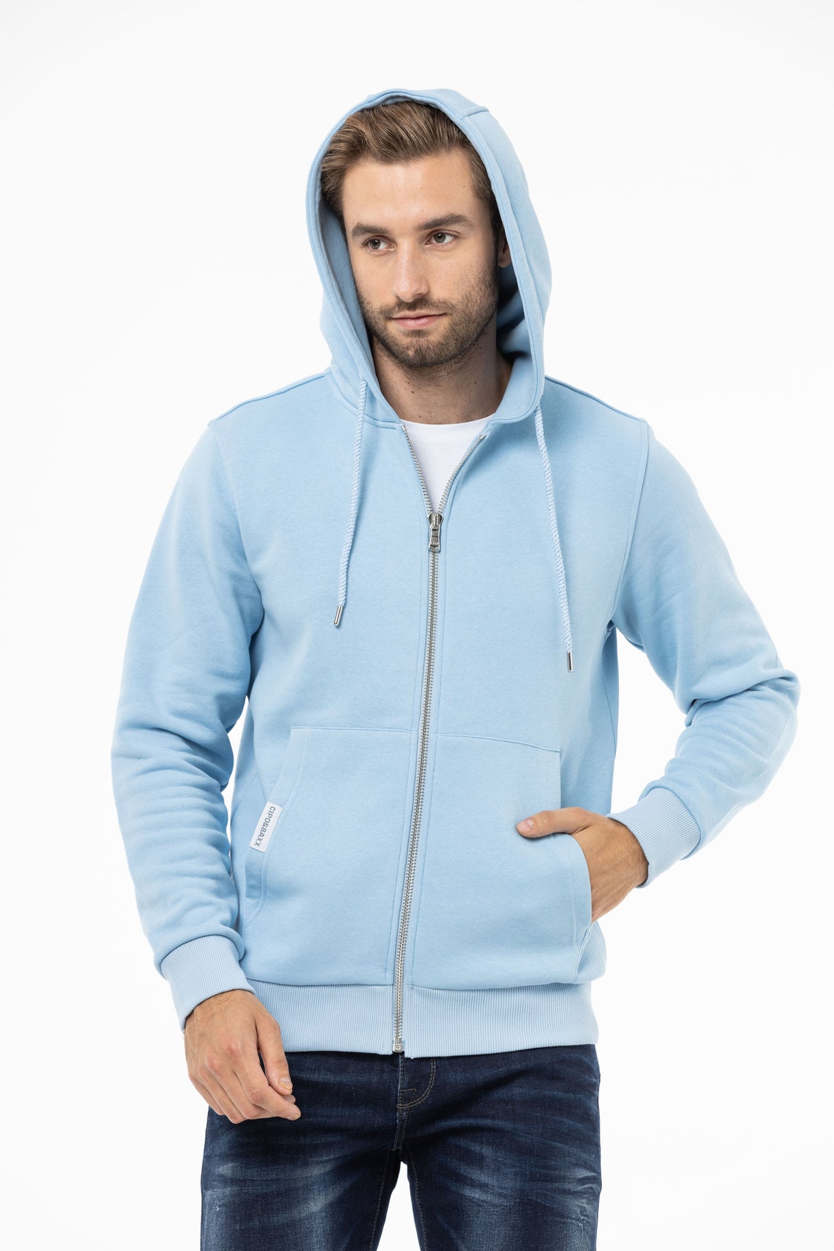 CL556 Herren Sweatjacke mit Kapuze - Verschiedene Farben