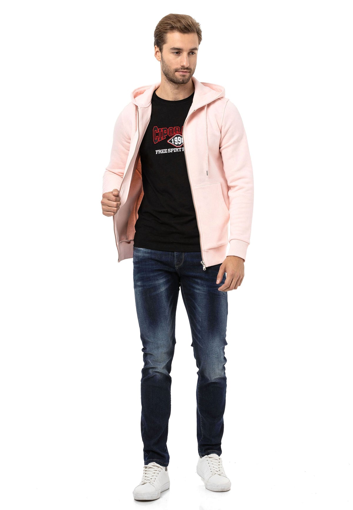 CL557 Men's Hooded Sweatshirt