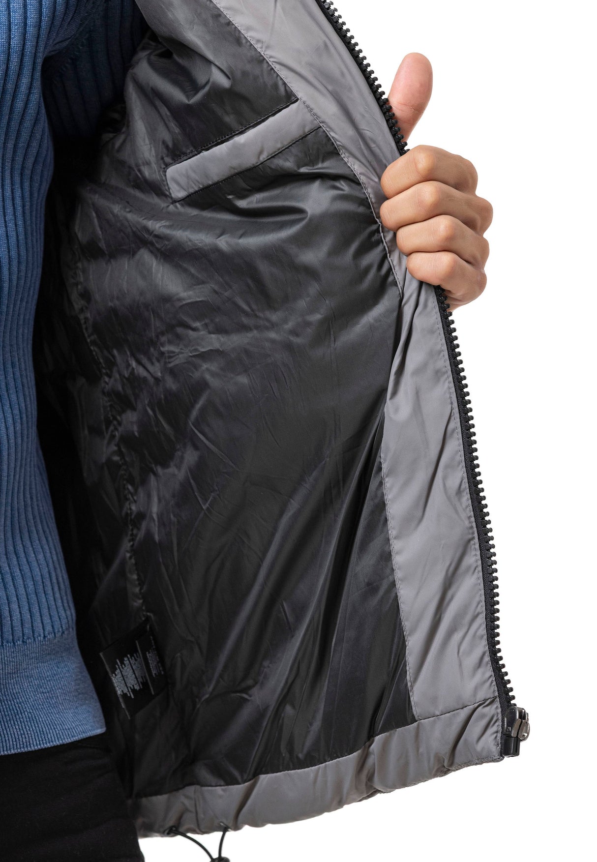 CM224 Herren Winterjacke – Klassisch & funktional | Abnehmbare Kapuze mit Reißverschluss